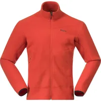 Bergans Herren Rabot Merino Fleece Jacke (Größe L, rot)
