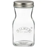 Kilner Saftflasche zum Befüllen 300 ml | Aufbewahrung und Konservierung aller selbstgemachten Joghurts, Säfte und Milch | auslaufsichere Glas Trinkflasche mit Schraub-Deckel | Flasche zum Befüllen