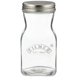 Kilner Saftflasche zum Befüllen 300 ml | Aufbewahrung und Konservierung aller selbstgemachten Joghurts, Säfte und Milch | auslaufsichere Glas Trinkflasche mit Schraub-Deckel | Flasche zum Befüllen