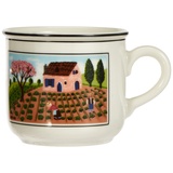 Villeroy & Boch Design Naif Kaffeetasse 200 Ml Bunt, Spülmaschinenfest, Mikrowellensicher, Tasse, Becher, Kaffeebecher, Heißgetränkebecher, Premium Porzellan