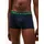 Tommy Hilfiger Herren 3er Pack Boxershorts Trunks mit Logobund, Mehrfarbig (ORN Grn/Dp Rge/WDG Blu), S
