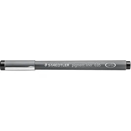 Staedtler pigment liner, Linienbreite 0,05 mm, dokumentenechte Pigmenttinte, lange Metallspitze, lange Lebensdauer, 10 Fineliner im Kartonetui, 308 005-9