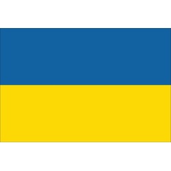 flaggenmeer Flagge Ukraine 120 g/m2 Querformat ca. 100 x 150 cm