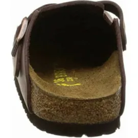 Birkenstock Boston Nubukleder geölt schmal habana 43