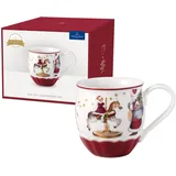 Villeroy & Boch Annual Christmas Edition Jahresbecher 2024 Bunt, Kaffetasse, Becher, Weihnachtsbecher Keramik, Geschirr, Weihnachten, Sammlerstück, Premium Porzellan