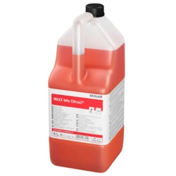 ECOLAB MAXX Into Citrus 2 Hochleistungs-Sanitärreinger, Kalkreiniger für die tägliche und periodische Reinigung mit Zitrusduft, 5 Liter - Kanister
