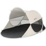 Deryan Luxus Pop-Up Strandzelt - Groß - Anti-UV 50+ - Sand weiß NO SIZE