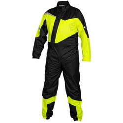 iXS 1.0 Regenkombi schwarz / fluogelb M