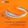 Homescapes Tischdecke 100% Baumwolle 138 x 138 cm Orange