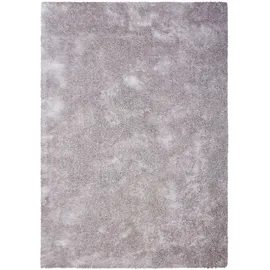 Bruno Banani Teppich Dana Teppich, besonders weich und kuschelig, Kundenliebling, rechteckig, Höhe: 30 mm, uni, Mikrofaser Teppiche, Wohnzimmer, Schlafzimmer, Esszimmer silberfarben rechteckig | 200 cm x 300 cm x 30 mm