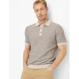 Brax Kurzarmhemd Beige XL