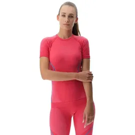 Uyn Evolutyon Kurzarm-baselayer - Strawberry / Pink / Turquoise - L-XL