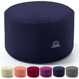 Body & Mind Meditationskissen Fitness Yogakissen, Boden Sitz-Kissen Polster für Meditation & Yoga blau