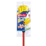 Vileda SuperMocio Soft Wischmop mit Stiel extra saugfähig mit 30% Mikrofaseranteil zum leichten Entfernen von Fett und Schmutz