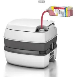 Enders Mobil WC Deluxe grau/perlweiß