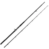 Savage Gear Alpha Sg8 Monster Baitcastrute - Black - 2.68 m - 180-650 g