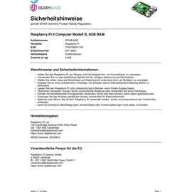 Raspberry Pi 4 Model B 8 GB