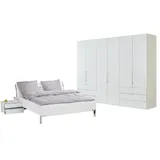 Sofa.de Komplett-Schlafzimmer 4-teilig Beda ¦ weiß