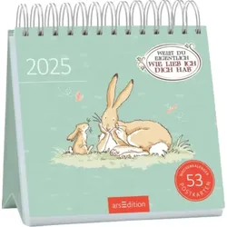 ARSEDITION 13282 Postkartenkalender Weißt du eigentlich, wie lieb ich dich hab? 2025