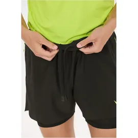 Virtus Ado 2in1 Ripstop Shorts Herren schwarz - schwarz