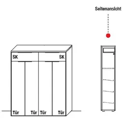 Wöstmann WM 1910 Highboard 4252