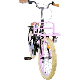 tpfsports Excellent Kinderfahrrad - Mädchen - 20 Zoll - Rücktritt + Handbremse - Schwarz