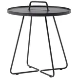 Cane-Line On-the-move small Beistelltisch Century Bistrotisch Ø 44 x 54 cm black