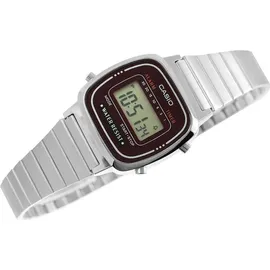 Casio LA670WA-4 Edelstahl 34 mm
