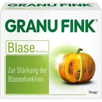 GRANU FINK Blase – Pflanzliche Kürbissamen-Kapseln zur Stärkung der Blasenfunktion bei Blasenschwäche – Hergestellt in Deutschland – Für Männer und Frauen – 100 Hartkapseln