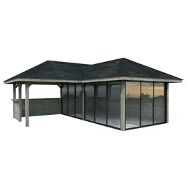 Palmako Bianca 5,88 x 3,19 m Grau