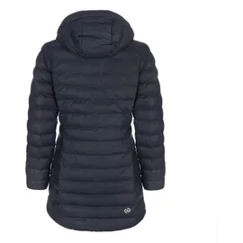 Dry Fashion Damen Polyurethan-Mantel Danzig gesteppt - Outdoor-Jacke wind- und wasserdicht in Navy Größe 36 - 36