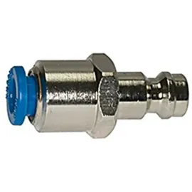Riegler Einstecknippel push-in 6 mm, für Kupplungen NW 5, Messing vern.