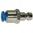 Riegler Einstecknippel push-in 6 mm, für Kupplungen NW 5, Messing vern.