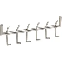 Wohnling Wandgarderobe WL6.444 Silber
