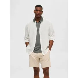 Selected Poloshirt 'Fave' - Beige - S