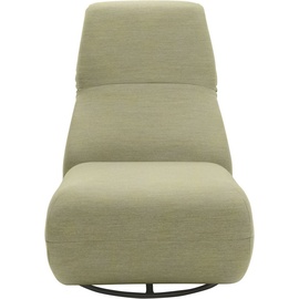 Domo Collection Sessel »Sonner, wahlweise mit Swivelfunktion«, Um 360 Grad drehbar, Rücken aufstellbar, grün