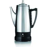 C3 Perkolator Kaffeebereiter silber