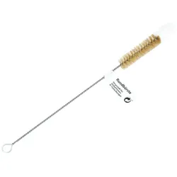 Global Partner Rundbürste 24cm Schweineborsten Haarbürste Naturborsten Stylingbürste Friseurbürste ca 24cm lang 15mm ø
