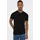 Only & Sons "ONSBASIC SLIM O-NECK 2-PACK NOOS", Herren, Gr. L, pack:2schwarz, Single Jersey, Obermaterial: 95% Baumwolle, 5% Elasthan, unifarben, schmal normal, Rundhals, Shirts T-Shirt