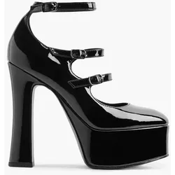 Mary Jane Pumps - Damen - schwarz