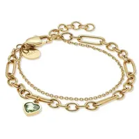 Guido Maria Kretschmer Armband gold/transparente 88722256
