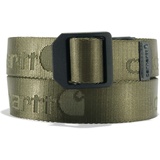 CARHARTT Nylon Webbing Ladder Lock Gürtel - Dunkelgrün - M