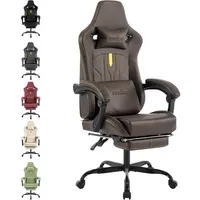 Luxuskollektion Gaming-Stuhl Stoff Grau
