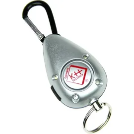KH-Security Taschenalarm Silber mit LED 100190
