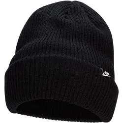 NIKE Herren Mütze U NK PEAK BEANIE SC FUT L, BLACK, ONE SIZE