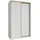 masseno Schwebetürenschrank NISSE 120 x 205 x 60 cm Weiß