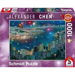 SCHMIDT SPIELE 59650 Feuerwerk über Hongkong