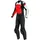 Dainese Mirage 2-Teiler Damen Motorrad Lederkombi, schwarz/rot/weiß, 48