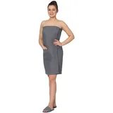 ZOLLNER Saunatuch 75 x 130 cm grau
