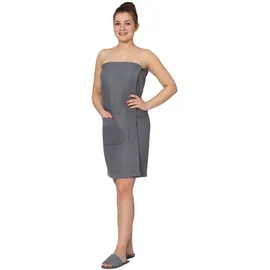 ZOLLNER Saunatuch 75 x 130 cm grau